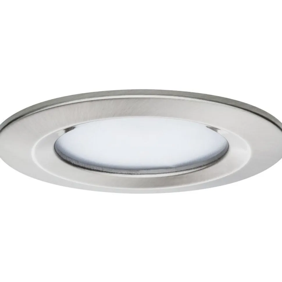 Upotettava LED-valaisin Paulmann Nova Coin, pyöreä, IP44, 78mm, 3x6W, 3x530lm, 230V, säädettävä värilämpötila