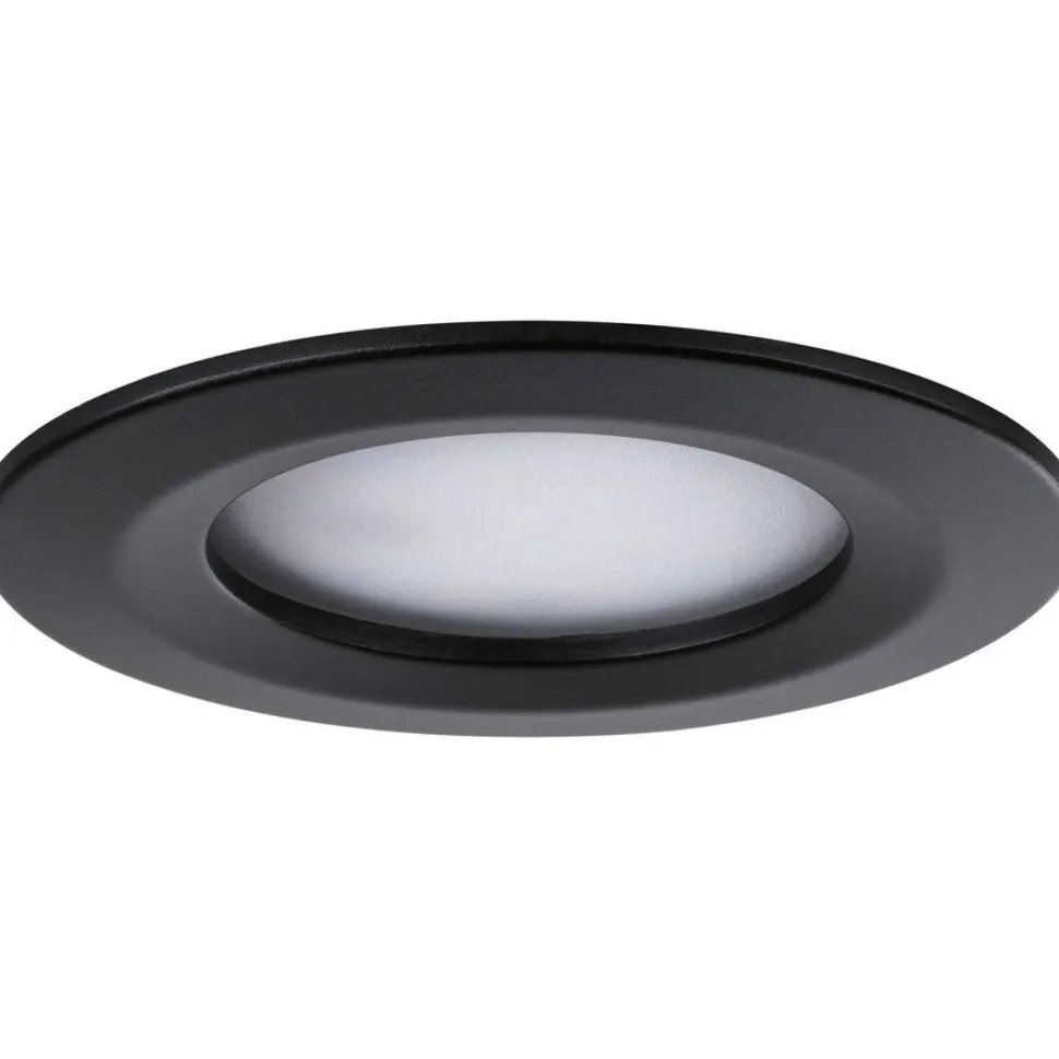Upotettava LED-valaisin Paulmann Nova Coin, pyöreä, IP44, 78mm, 3x6W, 3x530lm, 230V, säädettävä värilämpötila