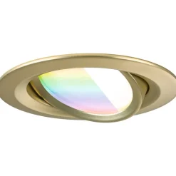 Upotettava LED-valaisin Paulmann Nova Coin, pyöreä, 84mm, 50°, RGBW+, 3x6W, 3x500lm, 230V
