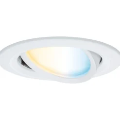 Upotettava LED-valaisin Paulmann Nova Coin, pyöreä, 84mm, 50°, säädettävä värilämpötila, 3x6W, 3x500lm, 230V, alumiini