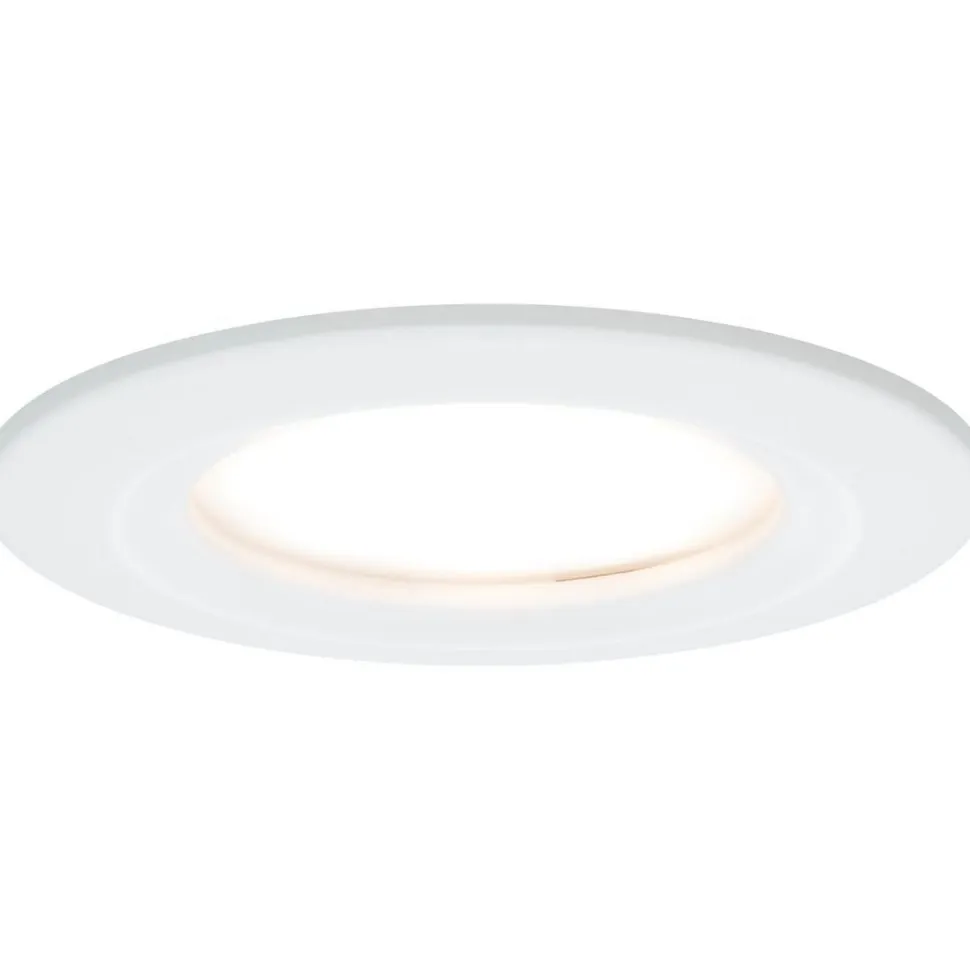 Upotettava LED-valaisin Paulmann Nova Coin Rigid, IP44, Ø78mm, 6W, 470lm, 2700K, alumiini