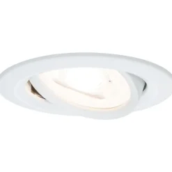 Upotettava LED-valaisin Paulmann Nova, 3kpl, Ø84mm, GU10, 6.5W, 460lm, 2700K, himmennettävä, mattavalkoinen