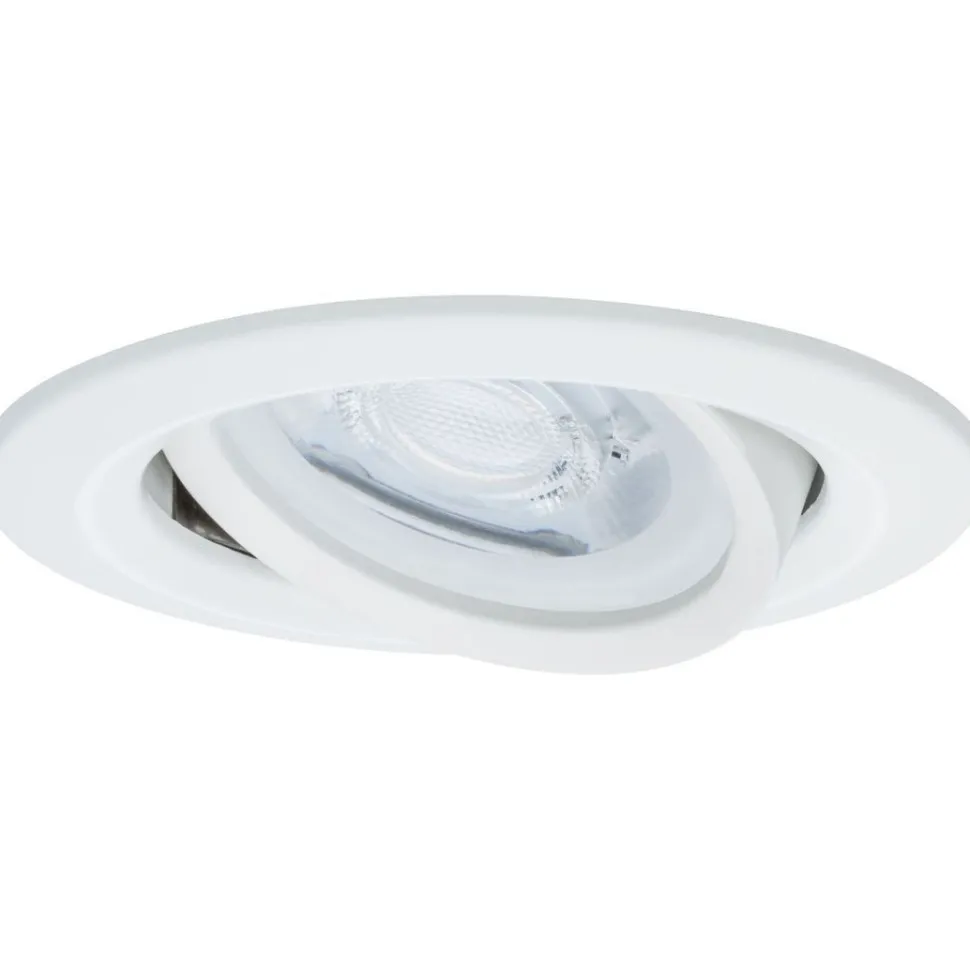 Upotettava LED-valaisin Paulmann Nova, 3kpl, Ø84mm, GU10, 6.5W, 460lm, 2700K, himmennettävä, mattavalkoinen