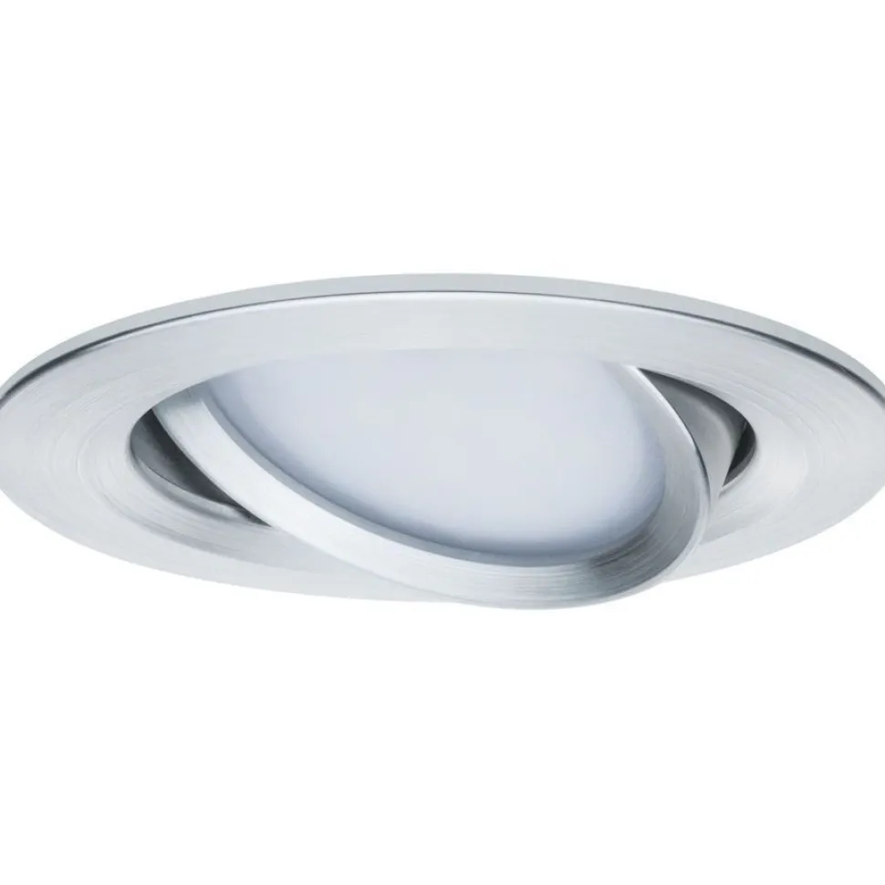 Upotettava LED-valaisin Paulmann Nova, 3kpl, Ø84mm, GU10, 6.5W, 460lm, 2700K, mattavalkoinen