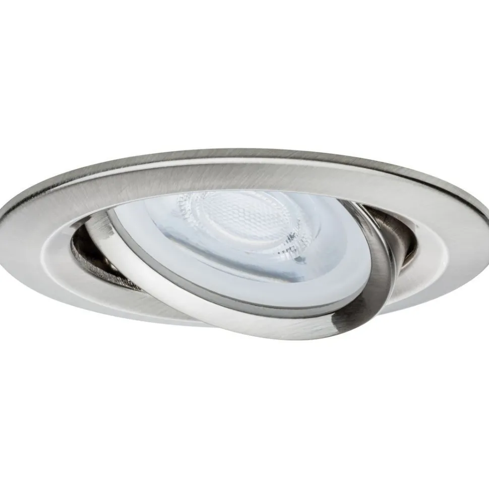 Upotettava LED-valaisin Paulmann Nova, 3kpl, Ø84mm, GU10, 6.5W, 460lm, 2700K, mattavalkoinen