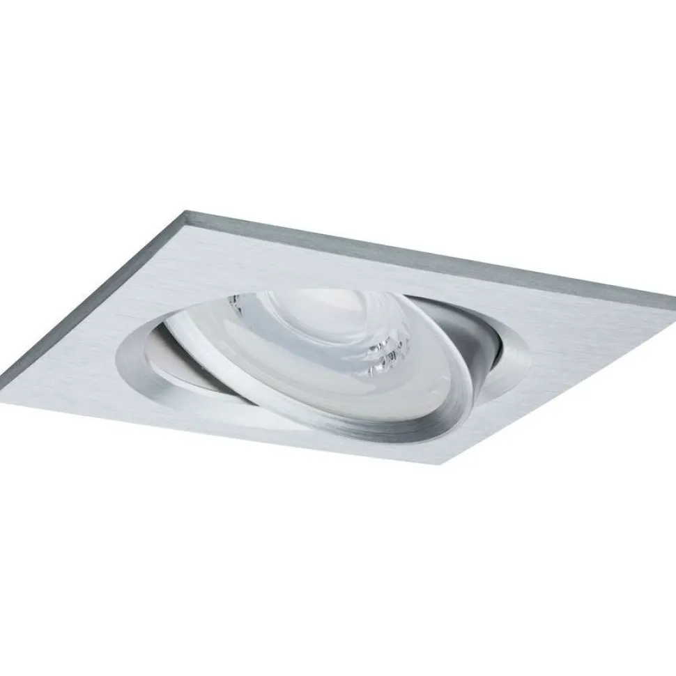 Upotettava LED-valaisin Paulmann Nova, 3kpl, 84x84mm, GU10, 6.5W, 460lm, 2700K, himmennettävä, mattavalkoinen