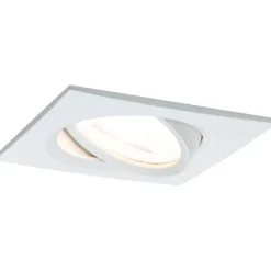 Upotettava LED-valaisin Paulmann Nova, 3kpl, 84x84mm, GU10, 6.5W, 460lm, 2700K, mattavalkoinen