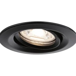 Upotettava LED-valaisin Paulmann Nova Mini Coin, 3kpl, Ø66mm, 4W, 310lm, 2700K, mattamusta