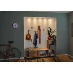 Upotettava LED-valaisin Paulmann Nova Mini Coin Rigid, IP44, Ø65mm, 4W, 310lm, 2700K, mattavalkoinen