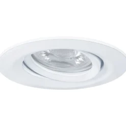 Upotettava LED-valaisin Paulmann Nova Mini Plus Coin, Ø66mm, 300lm, 2700K, himmennettävä, harjattu rauta