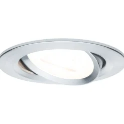Upotettava LED-valaisin Paulmann Nova, Ø84mm, GU10, 6.5W, 460lm, 2700K, harjattu rauta