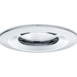 Upotettava LED-valaisin Paulmann Nova Plus Coin Rigid, IP65, Ø78mm, 6W, 470lm, 2700K, himmennettävä, kromi