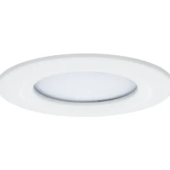 Upotettava LED-valaisin Paulmann Nova Plus Coin Rigid, IP44, Ø78mm, 6W, 470lm, 2700K, himmennettävä, mattavalkoinen