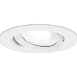 Upotettava LED-valaisin Paulmann Nova Plus, IP65, Ø93mm, GU10, 6W, 470lm, 4000K, himmennettävä, harjattu rauta
