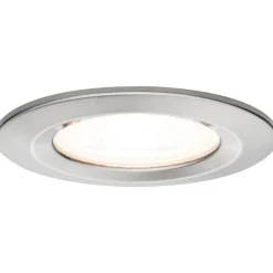 Upotettava LED-valaisin Paulmann Nova Rigid, 3kpl, IP44, Ø78mm, GU10, 6.5W, 460lm, 2700K, himmennettävä, mattavalkoinen