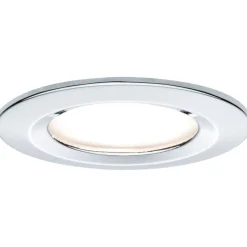 Upotettava LED-valaisin Paulmann Nova Rigid, 3kpl, IP44, Ø78mm, GU10, 6.5W, 460lm, 2700K, himmennettävä, mattavalkoinen