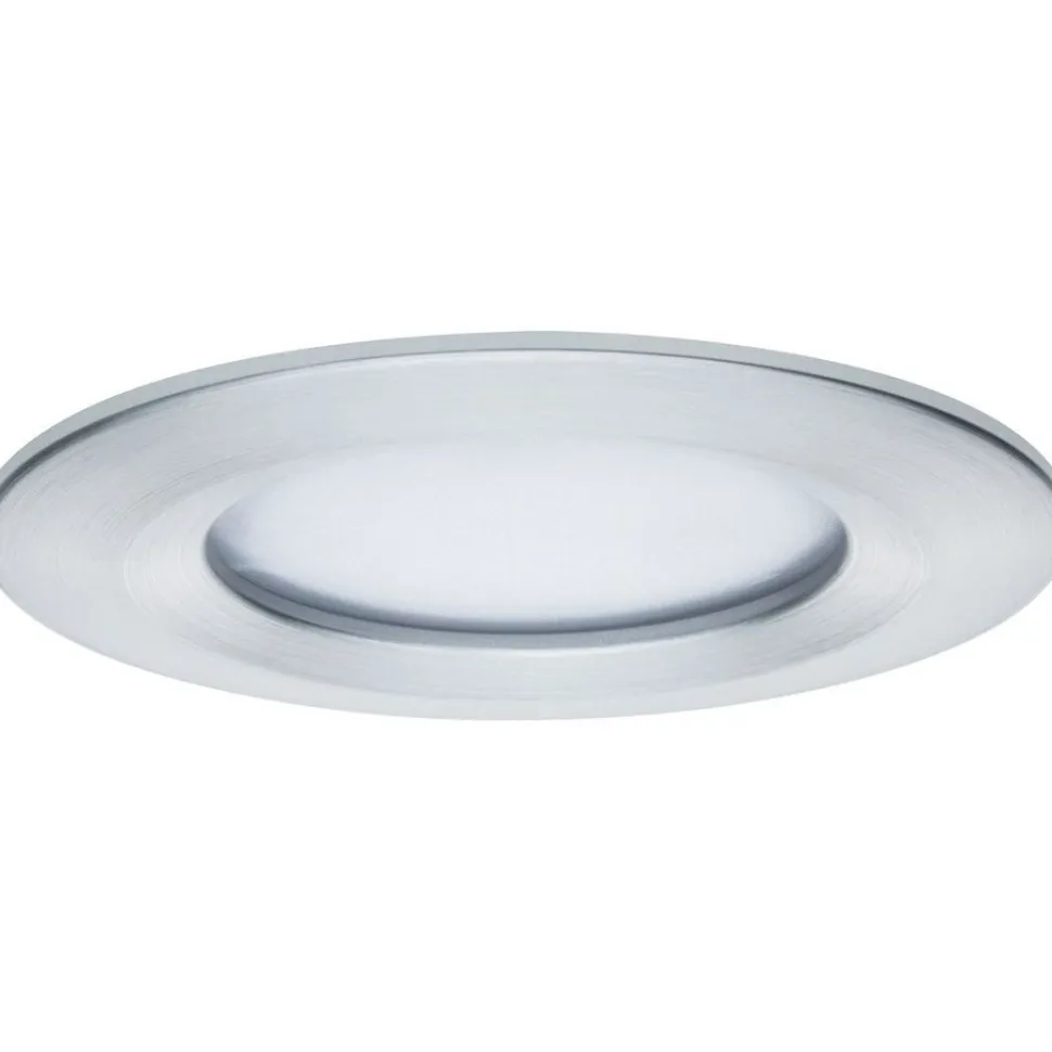 Upotettava LED-valaisin Paulmann Nova Rigid, 3kpl, IP44, Ø78mm, GU10, 6.5W, 460lm, 2700K, mattavalkoinen