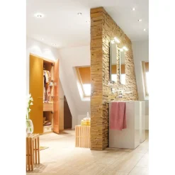 Upotettava LED-valaisin Paulmann Nova, 84x84mm, GU10, 6.5W, 460lm, 2700K, himmennettävä, mattavalkoinen