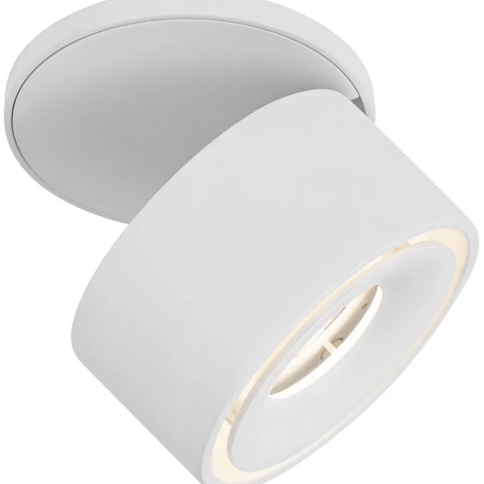 Upotettava LED-valaisin Paulmann Spircle, Ø78mm, 8W, 550lm, 3000K, mattamusta