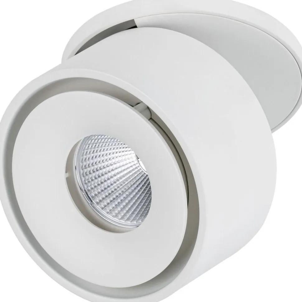Upotettava LED-valaisin Paulmann Spircle, Ø78mm, 8W, 550lm, 3000K, mattamusta