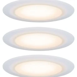 Upotettava LED-valaisin Paulmann Suon Premium, 3kpl, IP44, Ø90mm, 3x5W, 3x450lm, säädettävä värilämpötila, valkoinen