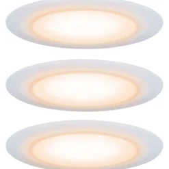 Upotettava LED-valaisin Paulmann Suon Premium, 3kpl, IP44, Ø90mm, 3x5W, 3x450lm, säädettävä värilämpötila, valkoinen