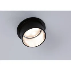 Upotettava LED-valaisinsarja Paulmann, Gil Coin, 3 valaisinta, IP44, Ø68mm, 3x6W, 3x470lm, 2700K, himmennettävä, valkoinen/kulta