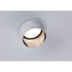 Upotettava LED-valaisinsarja Paulmann, Gil Coin, 3 valaisinta, IP44, Ø68mm, 3x6W, 3x470lm, 2700K, himmennettävä, valkoinen/kulta