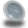 Upotettava LED-valaisin V-TAC VT-1202G RD 12W 230V 3000K 840lm IP20 Ø 160mm valkoinen