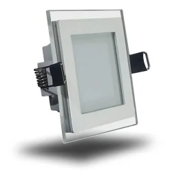Upotettava LED-valaisin V-TAC VT-602G SQ 6W 230V 3000K 420lm IP20 valkoinen