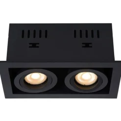 Upotettava valaisin Lucide Chimney, 2xGU10, musta