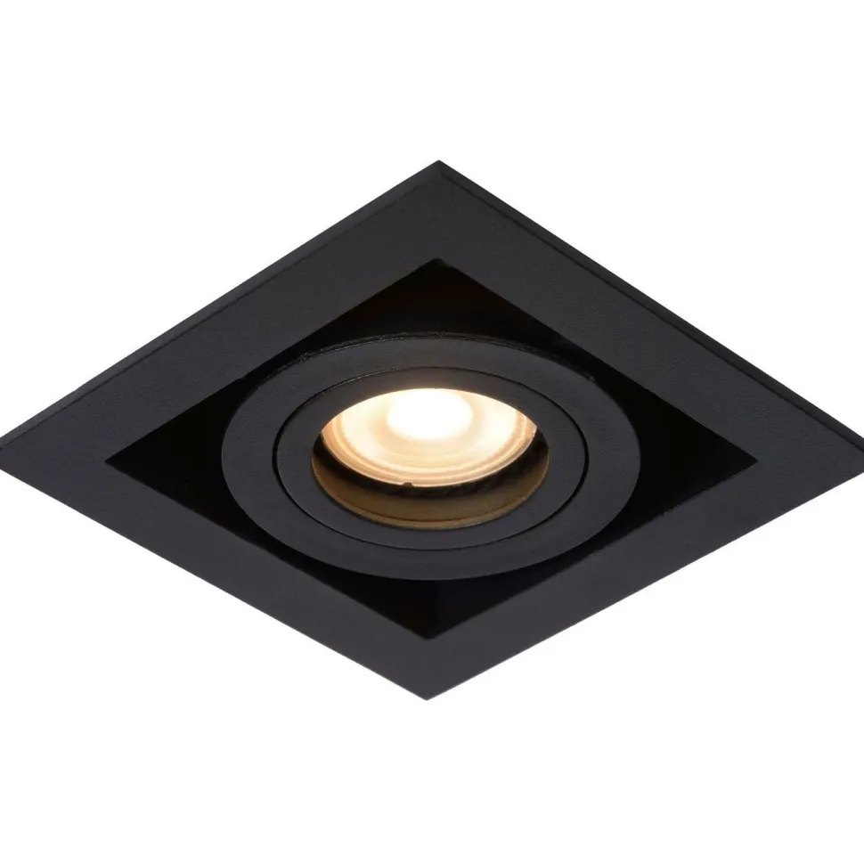 Upotettava valaisin Lucide Chimney, 1xGU10, musta