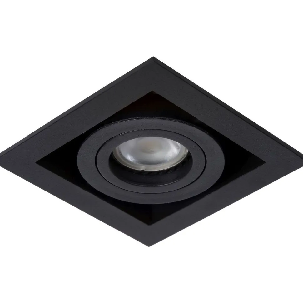 Upotettava valaisin Lucide Chimney, 1xGU10, musta