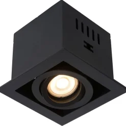Upotettava valaisin Lucide Chimney, 1xGU10, musta