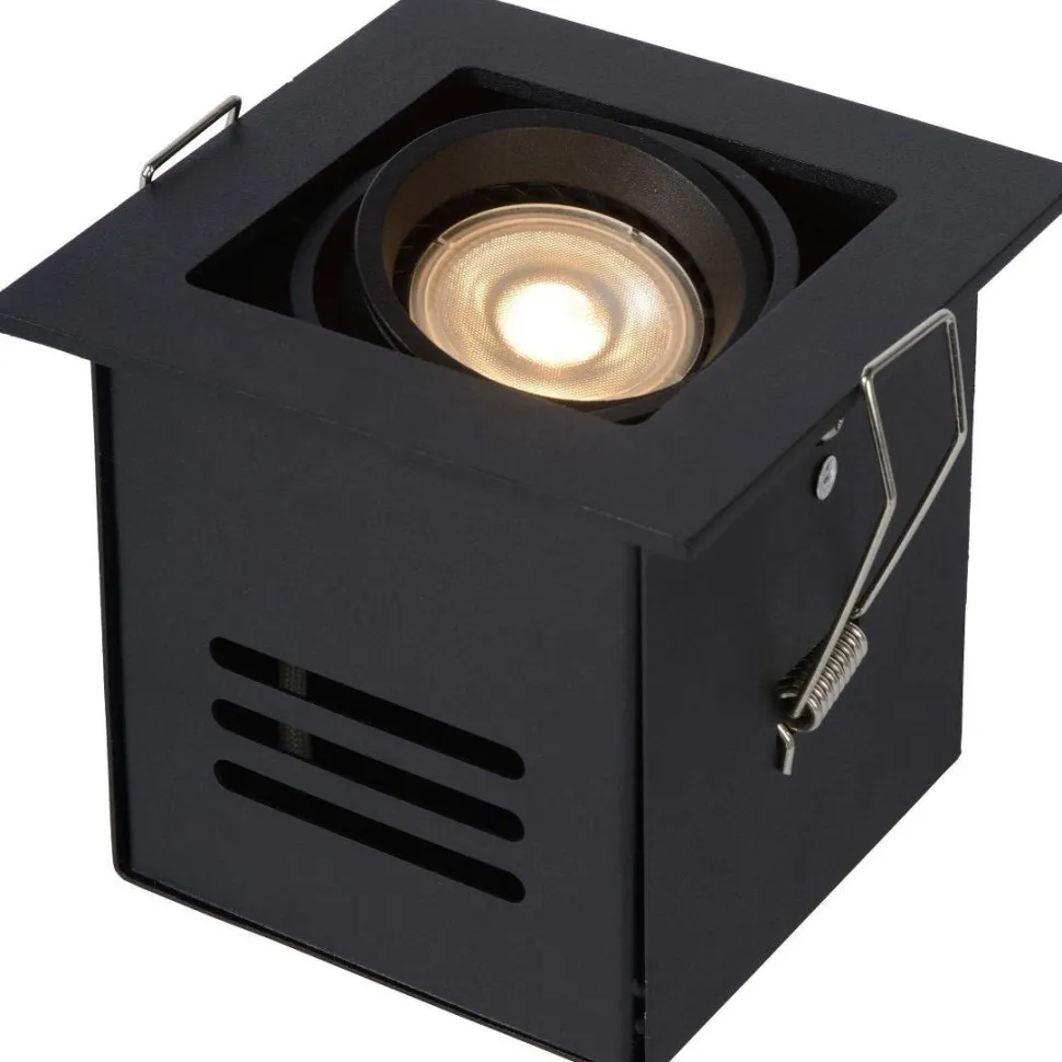 Upotettava valaisin Lucide Chimney, 1xGU10, musta