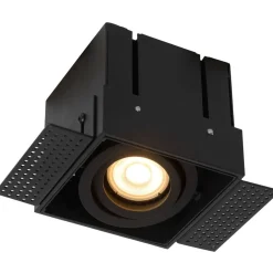 Upotettava valaisin Lucide Trimless, 1xGU10, musta