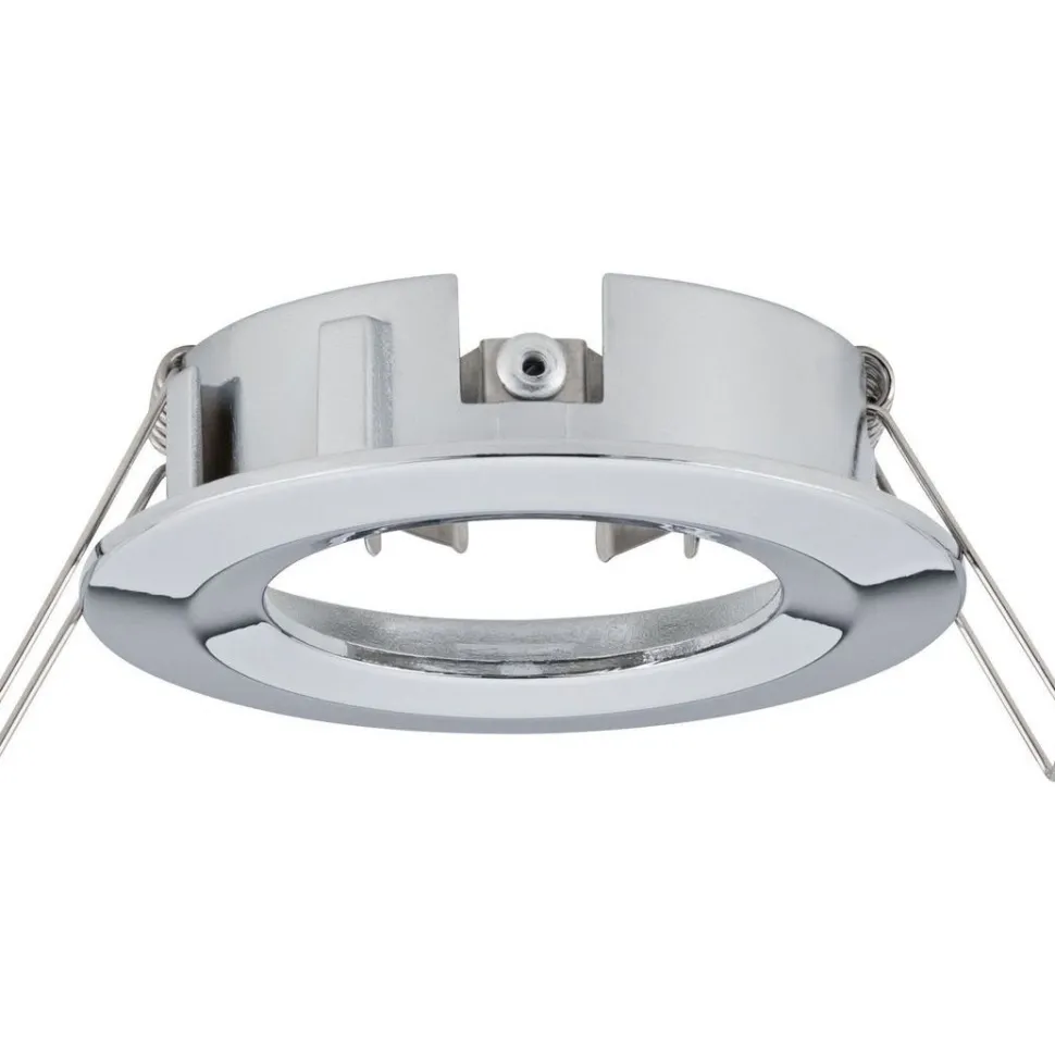 Upotettava valaisin Paulmann Choose, IP44, 3kpl, Ø78mm, max.3x10W, himmennettävä, kromi