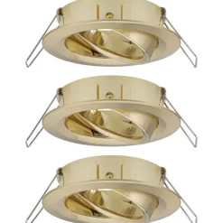 Upotettava valaisin Paulmann Choose, 3kpl, Ø84mm, max.3x10W, himmennettävä, kromi
