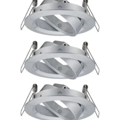 Upotettava valaisin Paulmann Choose, 3kpl, Ø84mm, max.3x10W, himmennettävä, kromi