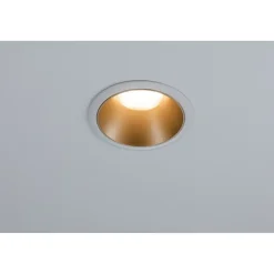 Upotettava valaisin Paulmann Cole, Ø88mm, GU10, max.10W, himmennettävä, valkoinen/mattamusta