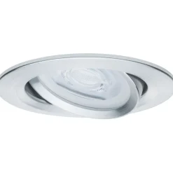 Upotettava valaisin Paulmann Nova, Ø84mm, GU10, max.35W, himmennettävä, harjattu rauta