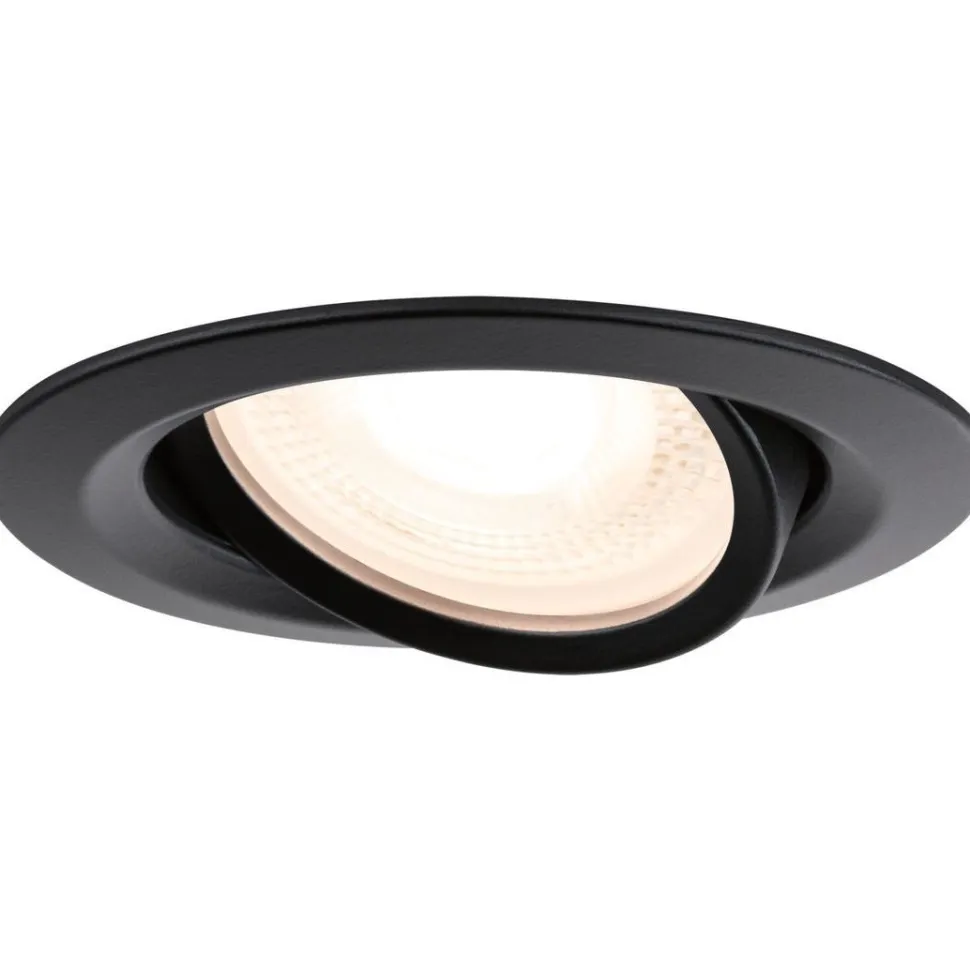 Upotettava valaisin Paulmann Nova Plus, IP65, Ø93mm, GU5.3/GU10, max.35W, 230/12V, himmennettävä, mattavalkoinen/kromi