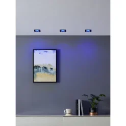 Uppovalaisin Eglo connect.z Carosso-z, 9.3x9.3cm, LED, 4.7W, IP20, musta