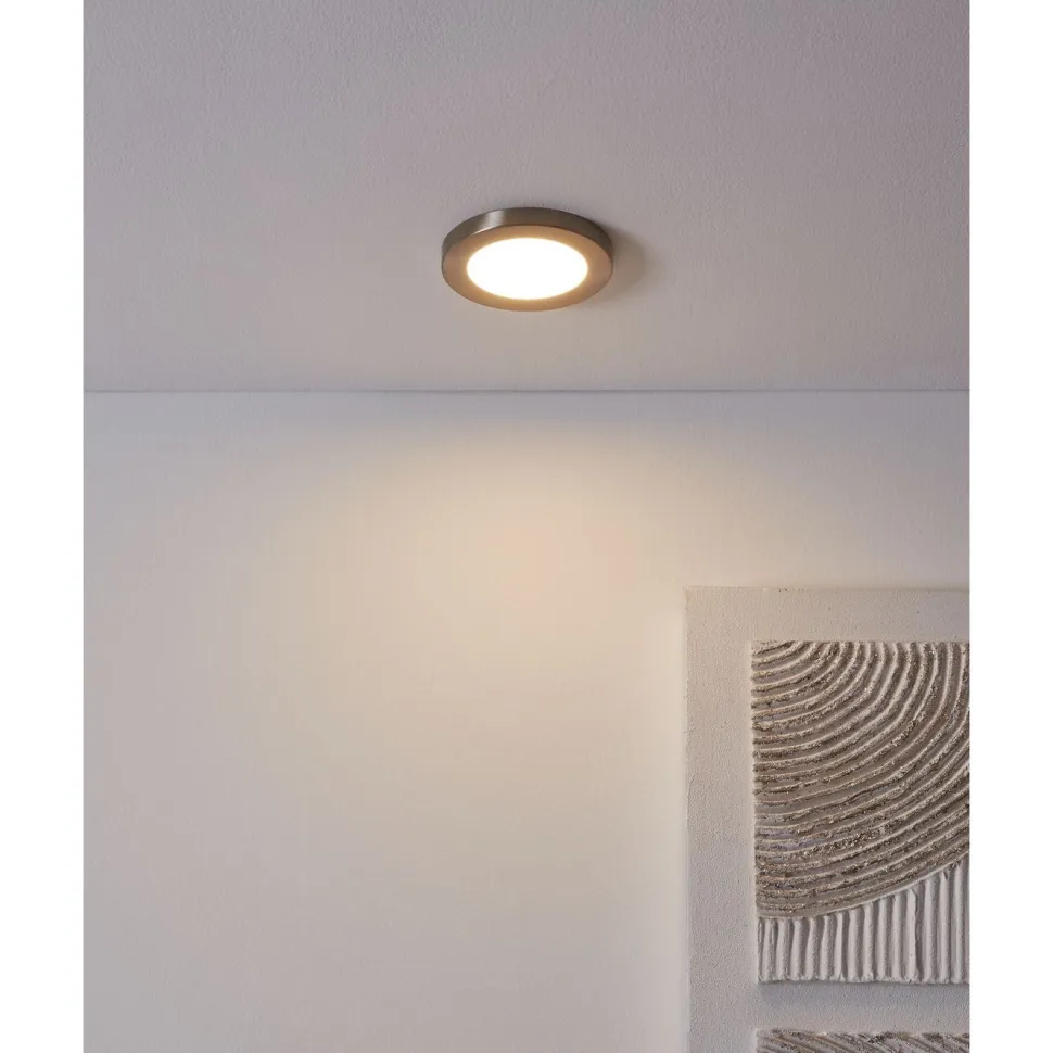 Uppovalaisin Eglo Fueva flex, Ø11.7cm, LED, 5.5W, 4000K, IP20, musta