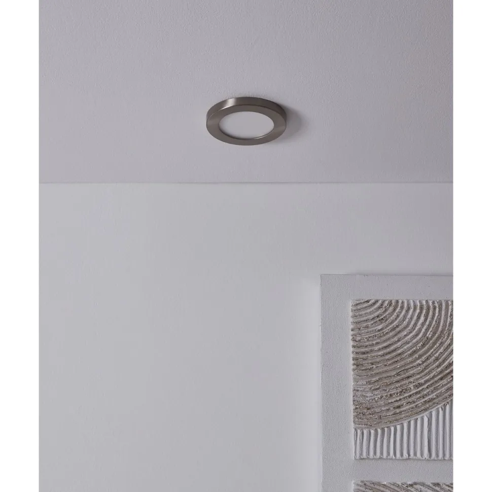 Uppovalaisin Eglo Fueva flex, Ø11.7cm, LED, 5.5W, 4000K, IP20, musta