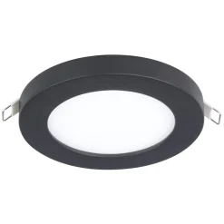 Uppovalaisin Eglo Fueva flex, Ø11.7cm, LED, 5.5W, 4000K, IP20, musta