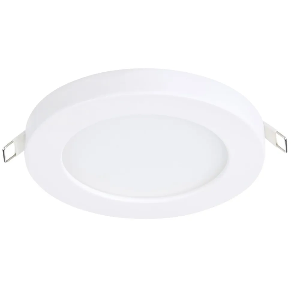 Uppovalaisin Eglo Fueva flex, Ø11.7cm, LED, 5.5W, 4000K, IP20, musta