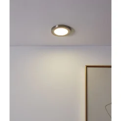 Uppovalaisin Eglo Fueva flex, Ø11.7cm, LED, 5.5W, 4000K, IP20, musta