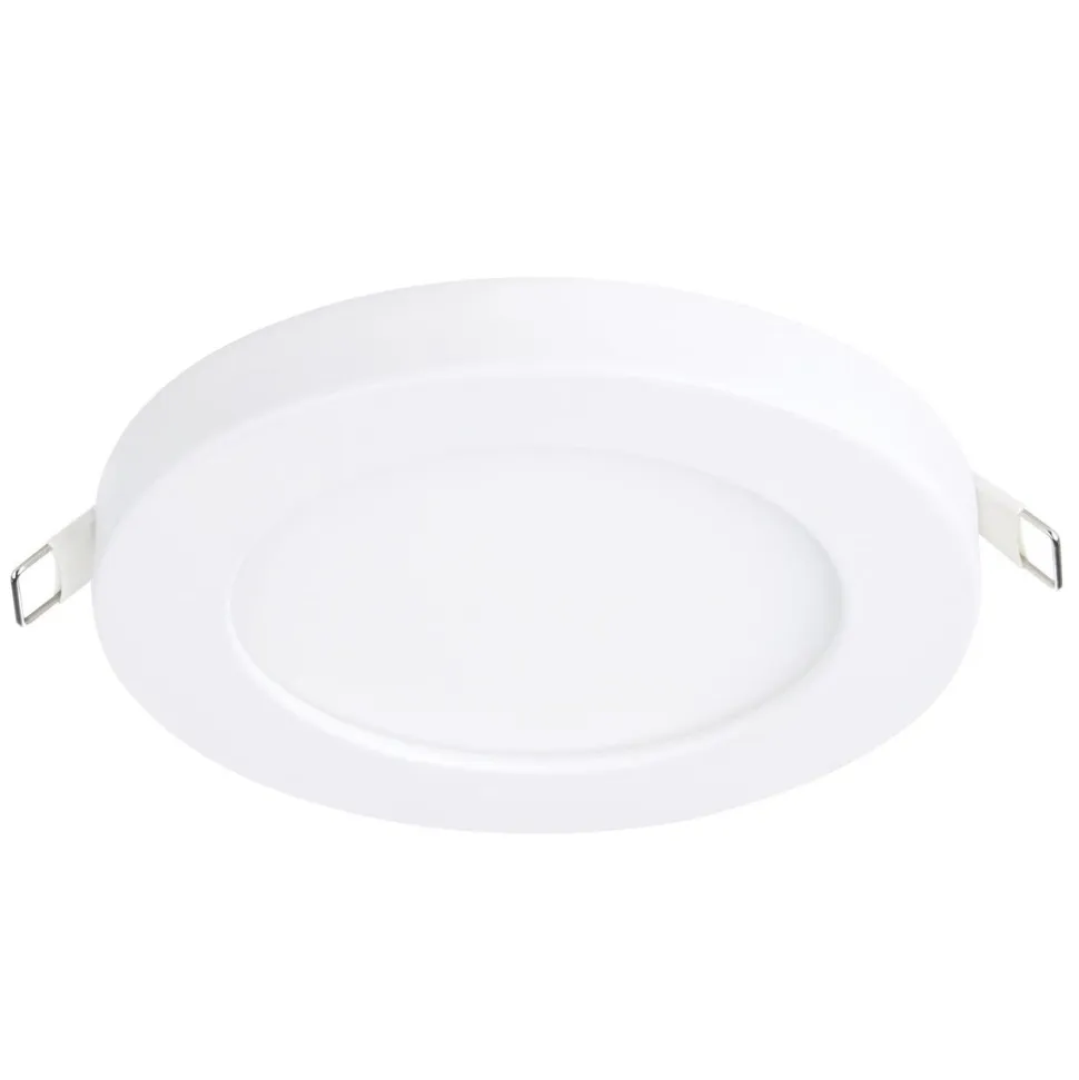 Uppovalaisin Eglo Fueva flex, Ø11.7cm, LED, 5.5W, 4000K, IP20, musta