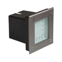 Uppovalaisin Spectrum Lukka 16LED IP65/67 3000K 150x150x124mm hopea